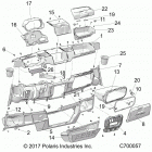 R18RRE99NS RANGER 1000 PS HD MD Body, dash - r18rre99ns (c700057)