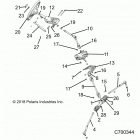 R18RRE99NS RANGER 1000 PS HD MD Steering, steering asm. - r18rre99ns (c700344)
