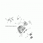 R18RT_87 RGR 900 XP ALL OPTIONS Engine, intake and throttle body - r18rt_87 all options ...