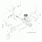 R18RT_87 RGR 900 XP ALL OPTIONS Brakes, pedal and master cylinder - r18rt_87 all options...