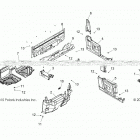 R18RTAD1B1/ED1N1 RANGER 1000 DIESEL Body, floor and fenders - r18rtad1b1  /  ed1n1 (700350)