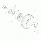 R18RTAD1B1/ED1N1 RANGER 1000 DIESEL Wheels, front - r18rtad1b1  /  ed1n1 (49rgrwheelfrt151kd...