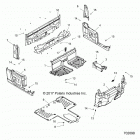 R18RTE87F1/S87C1/F1 RGR 900 EPS POLAND Body, floor and fenders - r18rte87f1  /  s87c1  /  f1 (7...