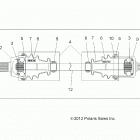 R18RTE87F1/S87C1/F1 RGR 900 EPS POLAND Drive train, front half shaft - r18rte87f1  /  s87c1  / ...