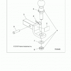 R18RTED1F1/SD1C1 RANGER 1000 DIESEL POLAND Chassis, hitch - r18rtsd1c1 (701645)