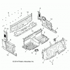 R18RVA87A1/B1/E87A9/B9 RANGER CREW 900XP 6P SP Body, floor, rear - r18rva87a1  /  b1  /  e87a9  /  b9 (...