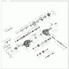 R18RVA87A1/B1/E87A9/B9 RANGER CREW 900XP 6P SP Drive train, main gearcase internal - r18rva87a1  /  b1 ...