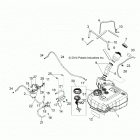 R18RVAD1N1 RANGER 1000 DIESEL CREW MD Body, fuel tank asm. - r18rvad1n1 (49rgrfuel151kdsl)