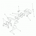 R18RVAD1N1 RANGER 1000 DIESEL CREW MD Brakes, front caliper - r18rvad1n1 (49rgrcaliper15dc)