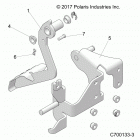 R18RVAD1N1 RANGER 1000 DIESEL CREW MD Brakes, pedal and master cylinder mounting - r18rvad1n1 ...