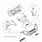 R18RVE99NX RANGER CREW 1000XP PS MD Body, hood and front facsia - r18rve99nx (700384)