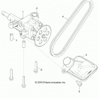R18RVE99NX RANGER CREW 1000XP PS MD Engine, oil pump - r18rve99nx (701106)