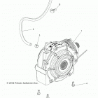 R18RVU99AS RANGER CREW 1000 PS Drive train, front gearcase - r18rvu99as (49rgrtrans15cr...