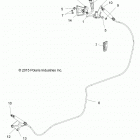 R18RVU99AS RANGER CREW 1000 PS Drive train, gear selector - r18rvu99as (701005)