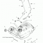 Z18VBE99BW RZR 1000 60 INCH PS Body, fuel tank - z18vbe99bw (701879)