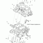 Z18VDE92NB/NU RZR XP TURBO MD Engine, crankcase - z18vde92nb  /  nu
(701921)