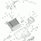 Z18VDE92NB/NU RZR XP TURBO MD Engine, air intake manifold - z18vde92nb  /  nu
(700462...