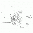Z18VDE99FK/S99CK/FK RZR XP 1000 TRACTOR/EU/ZUG Body, rear bumper - z18vde99fk  /  s99ck  /  fk (49rgrbu...