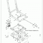 Z18VDE99FK/S99CK/FK RZR XP 1000 TRACTOR/EU/ZUG Body, seat base adjuster - z18vds99ck (702213)