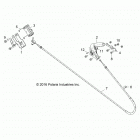 Z18VDE99FK/S99CK/FK RZR XP 1000 TRACTOR/EU/ZUG Brakes, parking - z18vde99fk  /  s99ck  /  fk (701643)