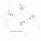 Z18VDE99FK/S99CK/FK RZR XP 1000 TRACTOR/EU/ZUG Chassis, cab frame accesories- z18vds99ck (701648)