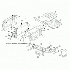 Z18VDE99NK RZR XP 1000 MD Engine, exhaust system - z18vde99nk (702029)