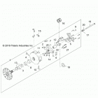 Z18VFE92BB/BM/BS/BU/LBK RZR XP4 TURBO Drive train, primary clutch - z18vfe92bb  /  bm  /  bs  ...