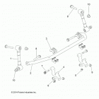 Z18VFE92BB/BM/BS/BU/LBK RZR XP4 TURBO Suspension, stabilizer bar, front - z18vfe92bb  /  bm  /...