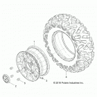 Z18VFE92BB/BM/BS/BU/LBK RZR XP4 TURBO Wheels, front - z18vfe92bb  /  bm  /  bs  /  bu  /  lbk ...