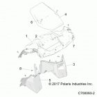 Z18VGE99AK/AW/BK/BW RZR RS1 Body, dash panels - z18vge99ak  /  aw  /  bk  /  bw (c70...