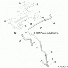 Z18VGE99AK/AW/BK/BW RZR RS1 Engine, cooling hoses and shrouds - z18vge99ak  /  aw  /...