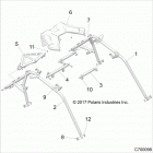 Z18VGE99AK/AW/BK/BW RZR RS1 Chassis, cab frame - z18vge99ak  /  aw  /  bk  /  bw (c7...