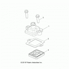 Z18VHA57B2 RZR 570 Engine, breather - z18vha57b2 (701263)