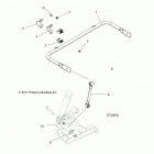 Z18VHA57B2 RZR 570 Suspension, stabilizer bar, rear - z18vha57b2 (701890)
