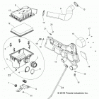 Z18VHA57F2 RZR 570 EU Engine, air intake system - z18vha57f2 (701262)
