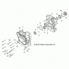 Z18VHA57F2 RZR 570 EU Engine, crankcase - z18vha57f2 (701265)