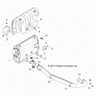 Z18VHA57F2 RZR 570 EU Engine, exhaust system - z18vha57f2 (702042)