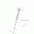 Z18VHE57BV RZR 570 PS Suspension, rear shock mounting - z18vhe57bv (49rgrshock...