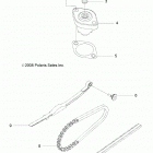 Z18YAV17B2/B8/N2/N8 RZR 170 Engine, tensioner, cam chain - z18yav17b2  /  b8  /  n2 ...