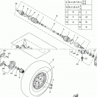 VIKING EPS (YXM70VPAJS) Переднее колесо