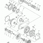 VIKING EPS (YXM70VPXJG/YXM70VPXJR) Сцепление