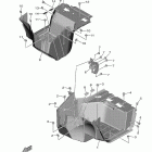 WOLVERINE X4 (DARK GRAY) (YXF85WPXJD) Подножки