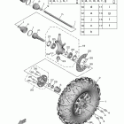 WOLVERINE X4 SPECIAL EDITION  (SILVER)(YXF85WPSJS) Переднее колесо