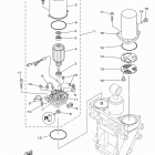 F300UCA/F300XCA Power trim & tilt assy 2