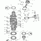 XF425NSA7/XF425NSA/XF425NSA2 Коленчатый вал и Поршень