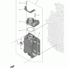 XF425NSA7/XF425NSA/XF425NSA2 Корпус дроселя в сборе