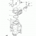 F250UCA/F250XCA 0117 Корпус дроселя в сборе