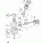 F300XCA/F300UCA 0117 Коленчатый вал и Поршень