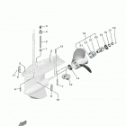 F90LB/F90JB/F90XB 1216 Корпус редуктора 2