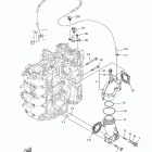 F115JB/F115XB/F115LB Выхлопная система
